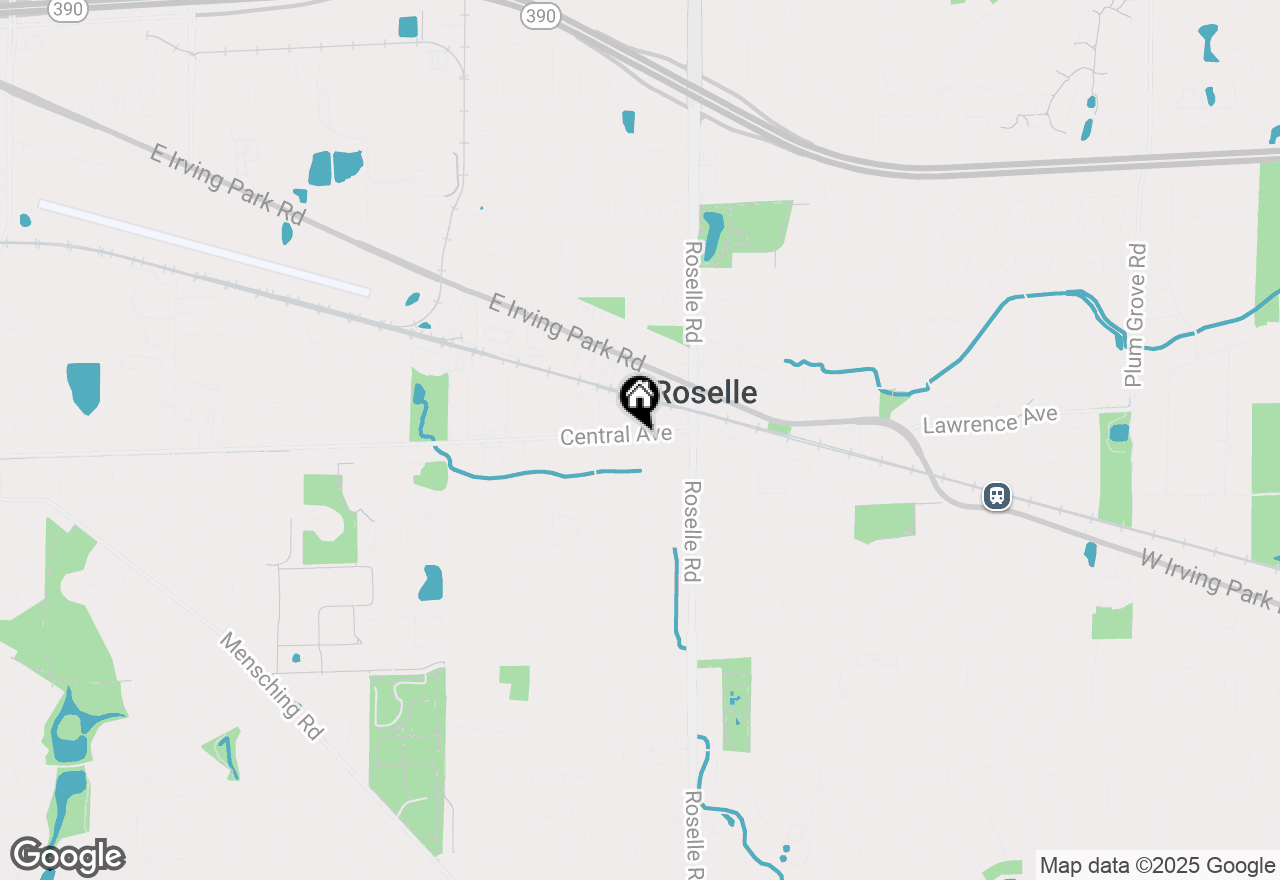 Map of 47 Central Avenue, Roselle, IL 60172