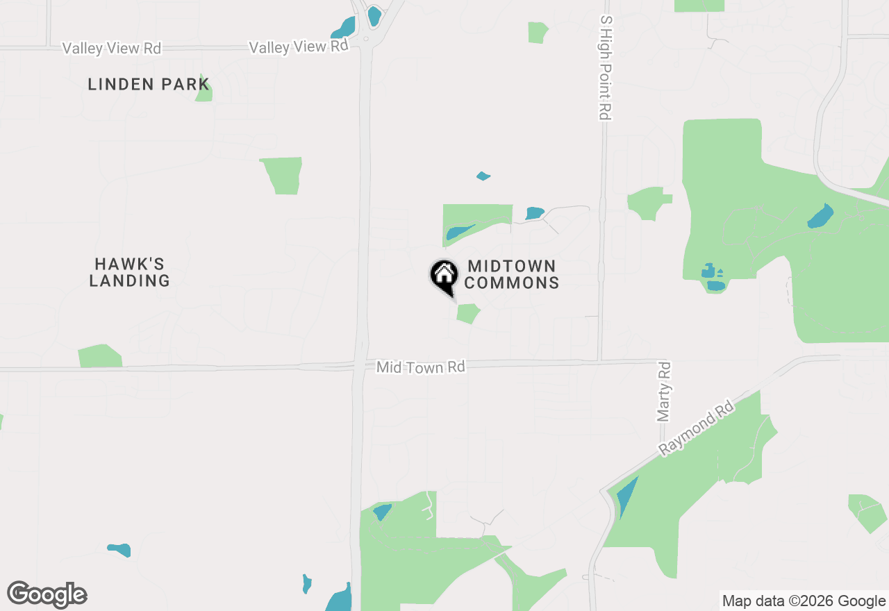 Map of 8248 Starr Grass Drive, Madison, WI 53719