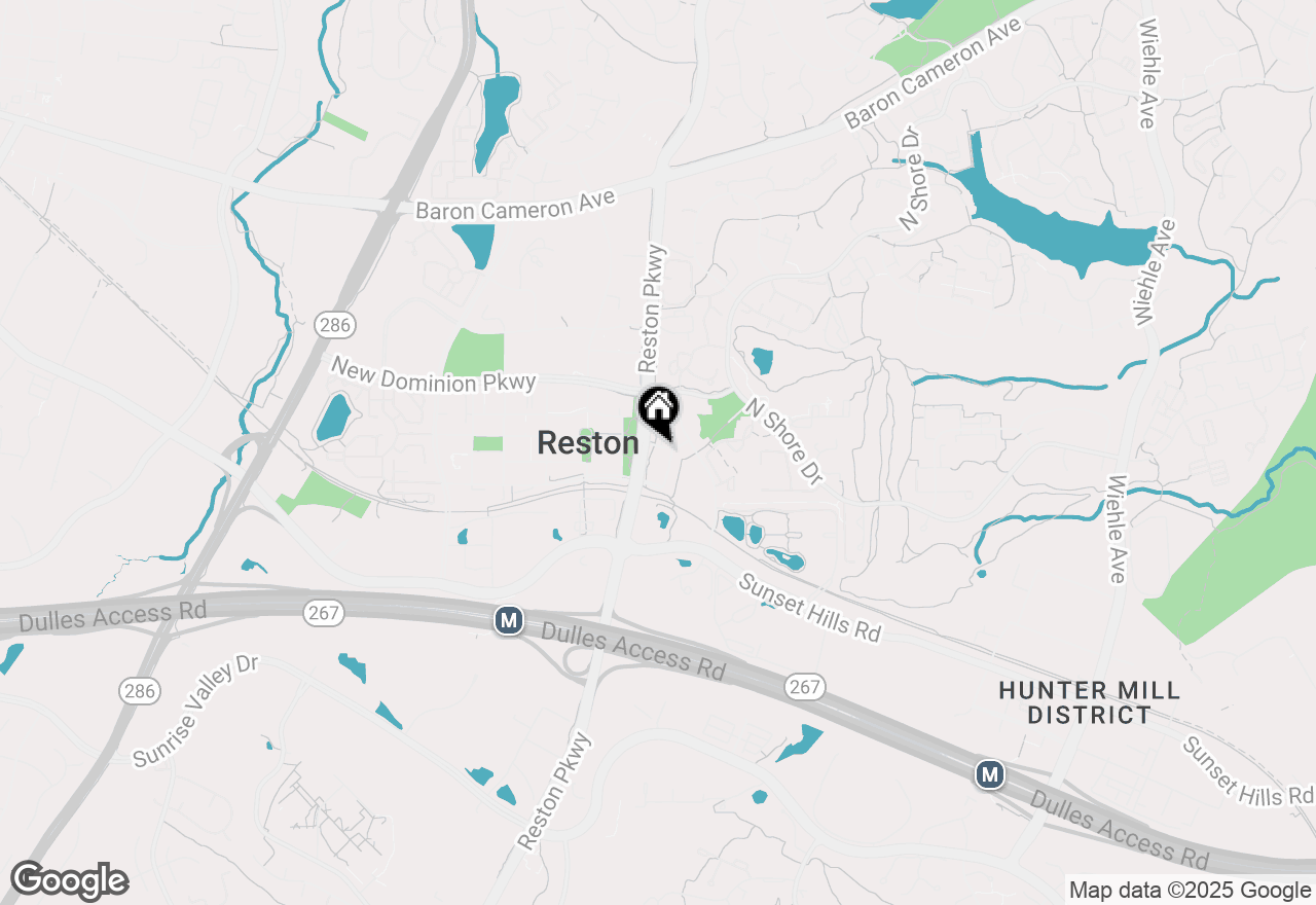 Map of 11775 Stratford House Place #206, Reston, VA 20190