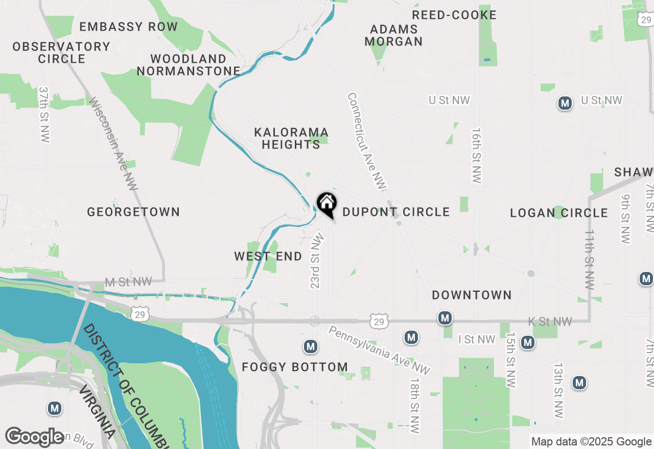 Map of 1414 22nd Street Nw #41, Washington, DC 20037
