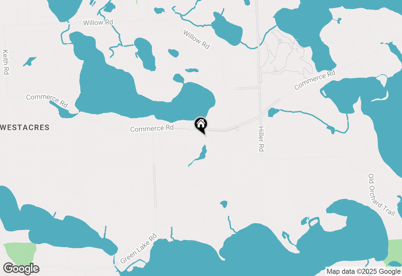 Map of 6210 Orchard Woods Drive, West Bloomfield, MI 48324