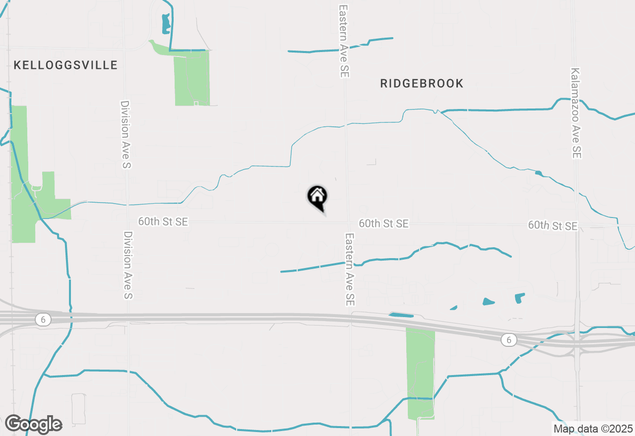 Map of 707 60th Street Se, Kentwood, MI 49548