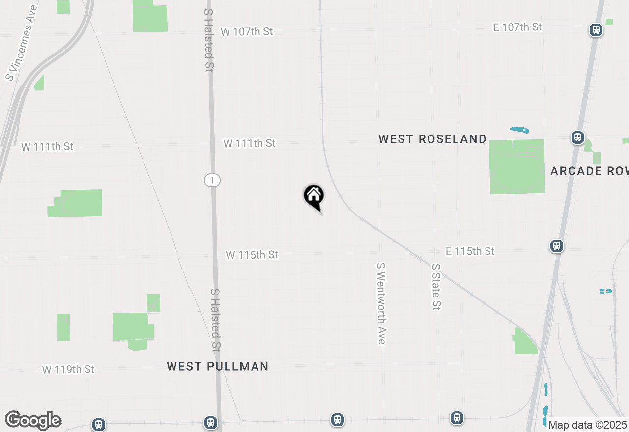 Map of 11341 S Eggleston Avenue, Chicago, IL 60628