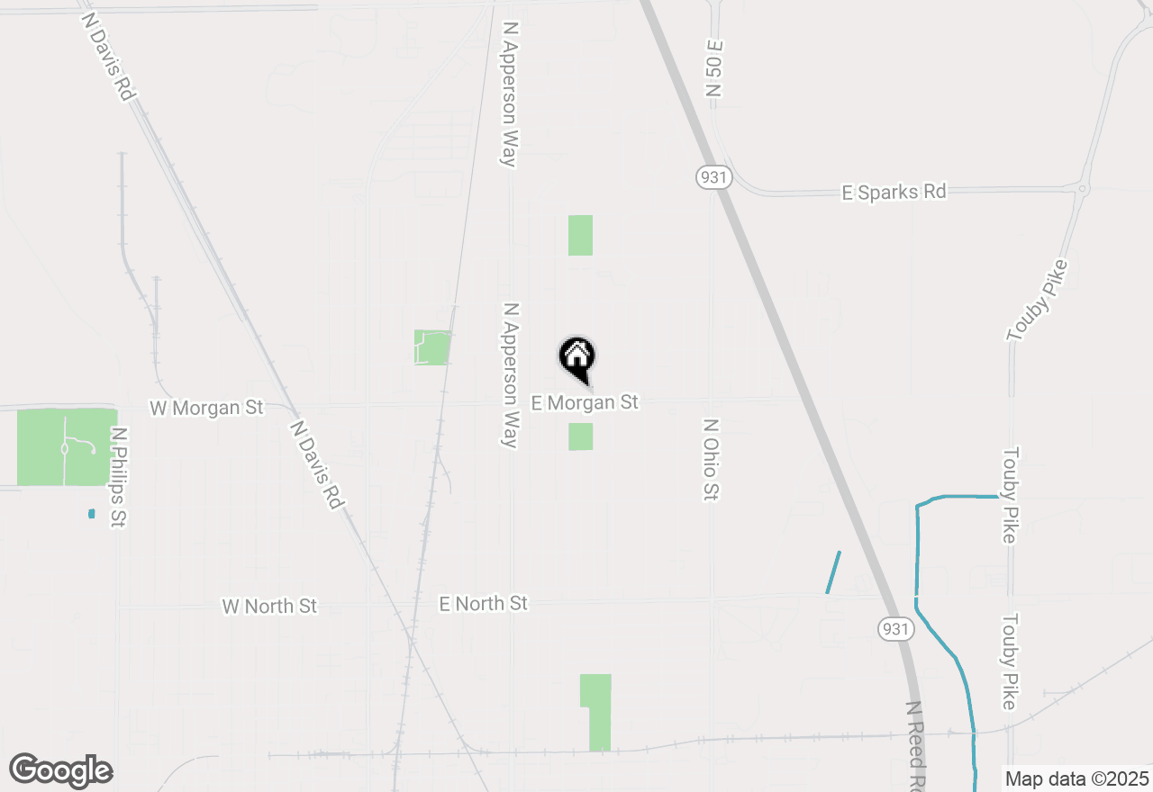 Map of 710 E Morgan Street, Kokomo, IN 46901