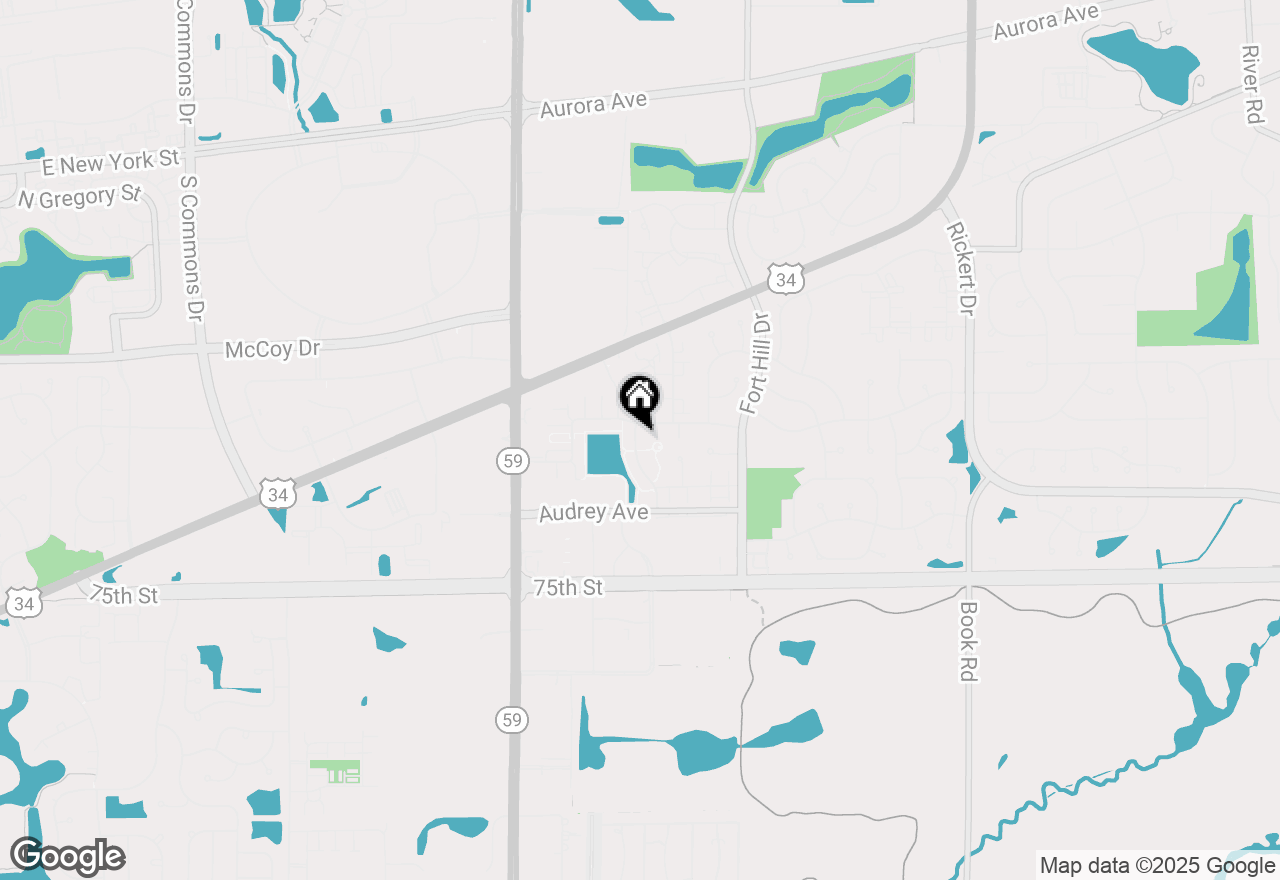 Map of 2752 Blakely Lane #2752, Naperville, IL 60540