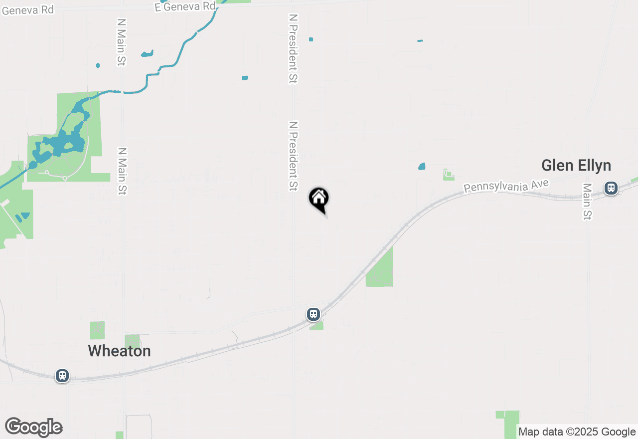 Map of 920 Stoddard Avenue, Wheaton, IL 60187