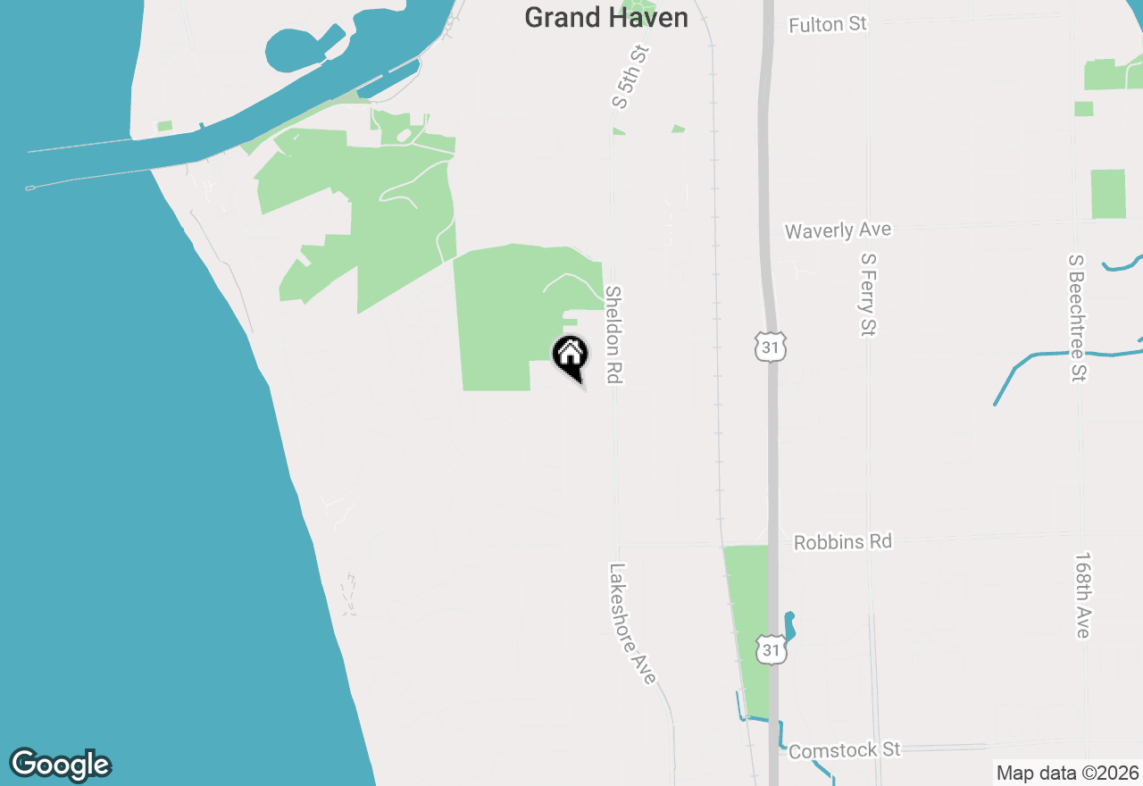 Map of 1508 Wisconsin Street, Grand Haven, MI 49417
