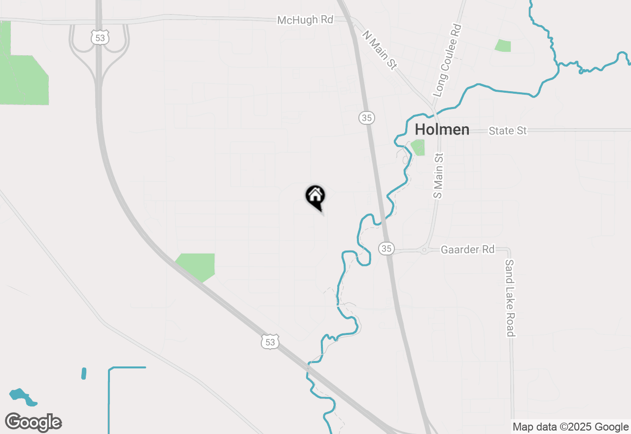 Map of 827 Clark Ln, Holmen, WI 54636