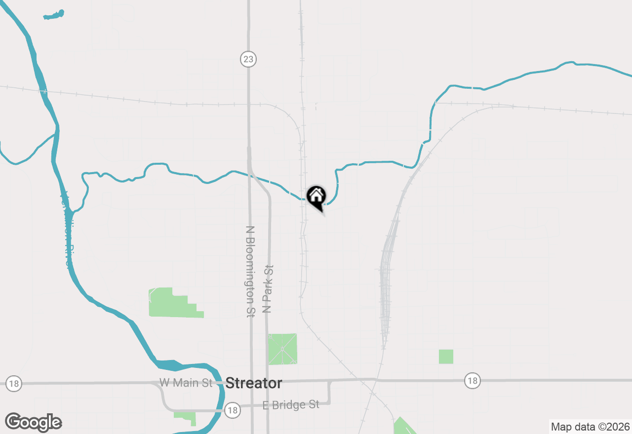 Map of 509 E Bronson Street, Streator, IL 61364