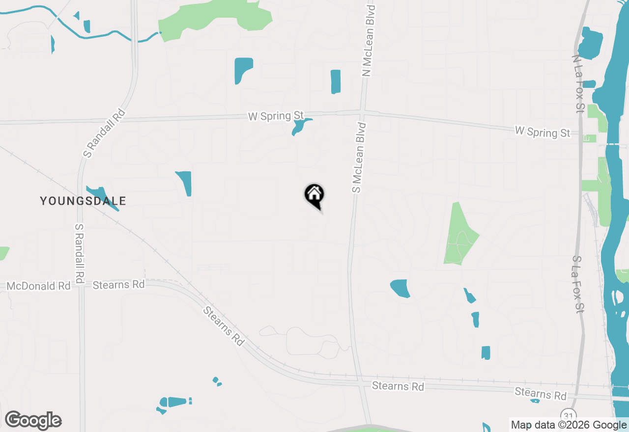 Map of 249 Kingsport Drive, South Elgin, IL 60177