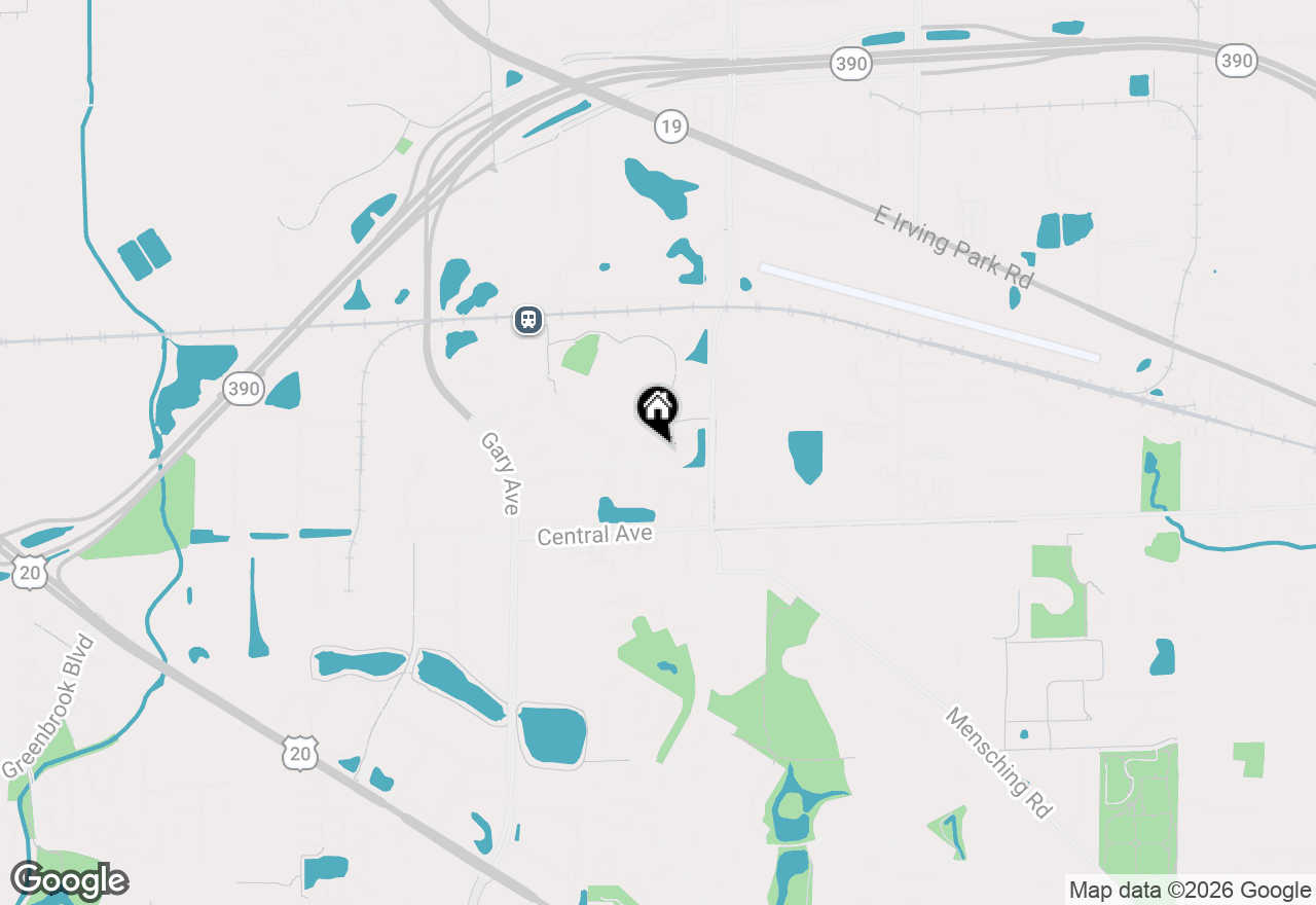 Map of 1422 Welland Court #1422, Roselle, IL 60172