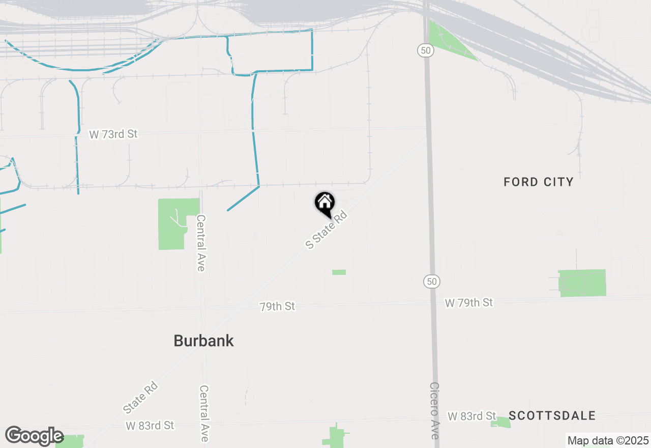 Map of 5130 State Road, Burbank, IL 60459