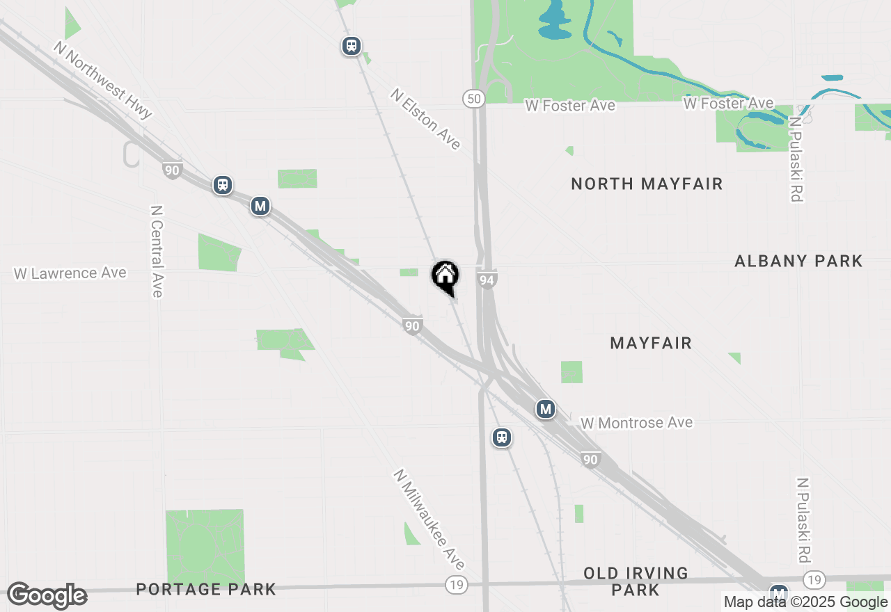 Map of 4711 N Lamon Avenue, Chicago, IL 60630