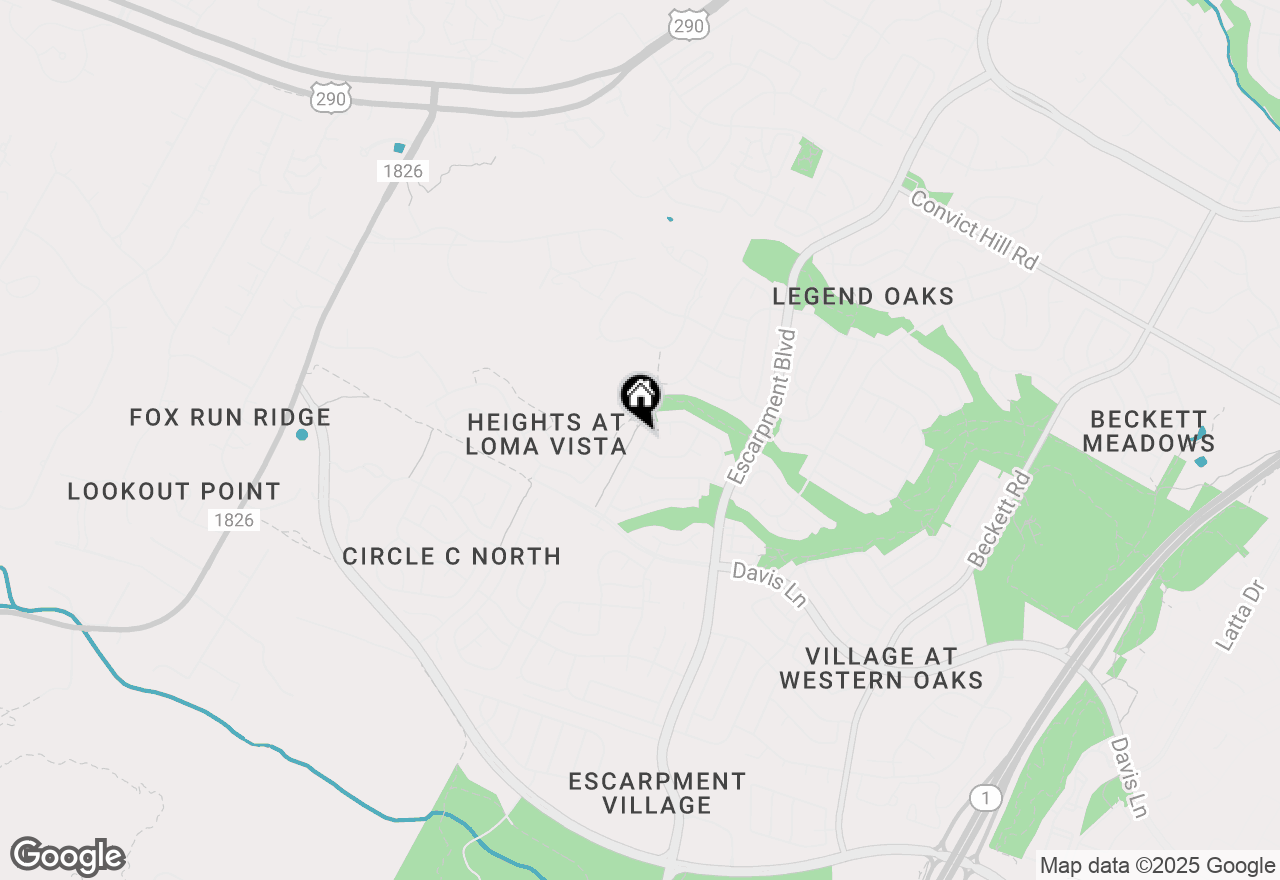 Map of 6516 Clairmont Dr, Austin, TX 78749