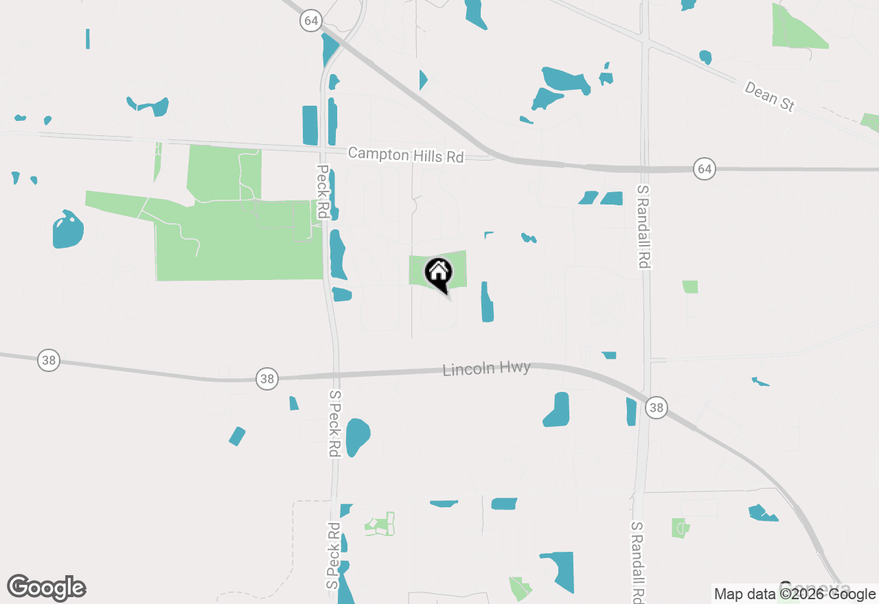 Map of 517 Heritage Court #517, St. Charles, IL 60175