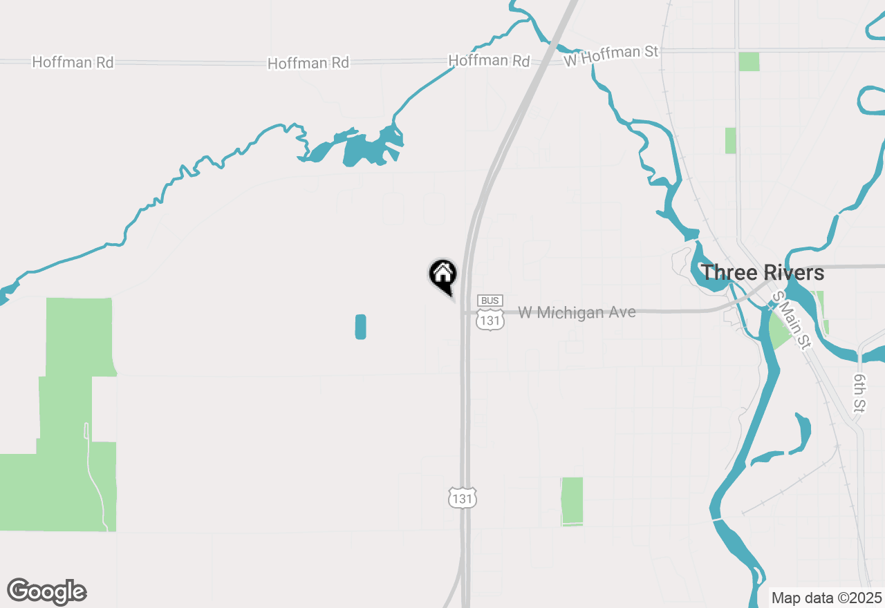 Map of 752 S Us 131 Highway, Three Rivers, MI 49093