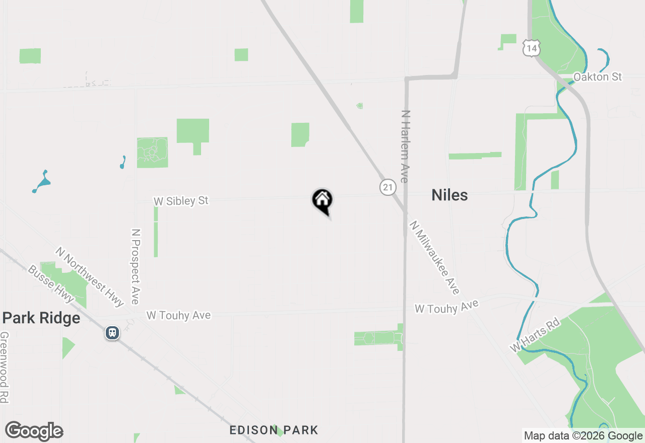 Map of (Address confidential), Chicago, Illinois 60631
