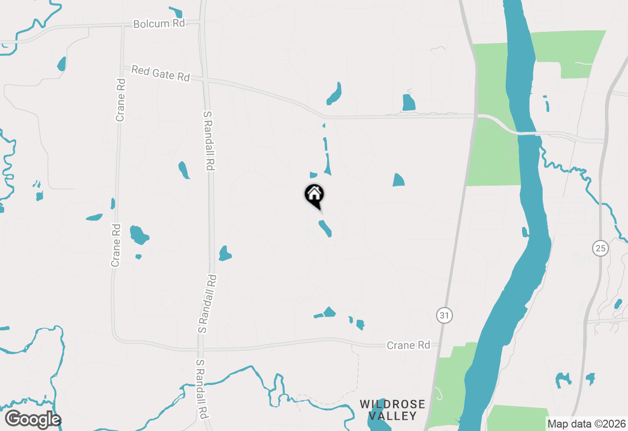 Map of 5N195 Dover Hill Road, St. Charles, IL 60175