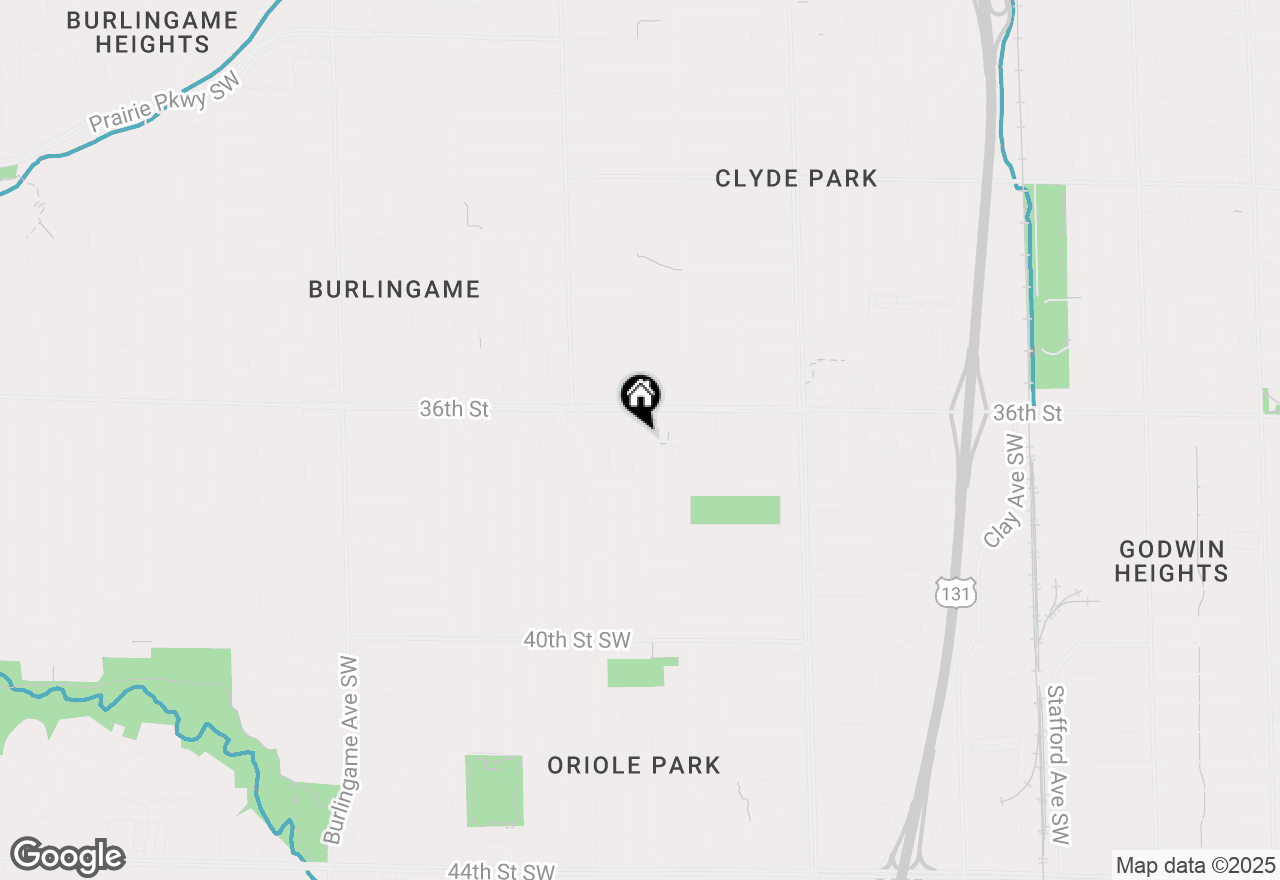Map of 3628 Illinois Avenue Sw, Wyoming, MI 49509