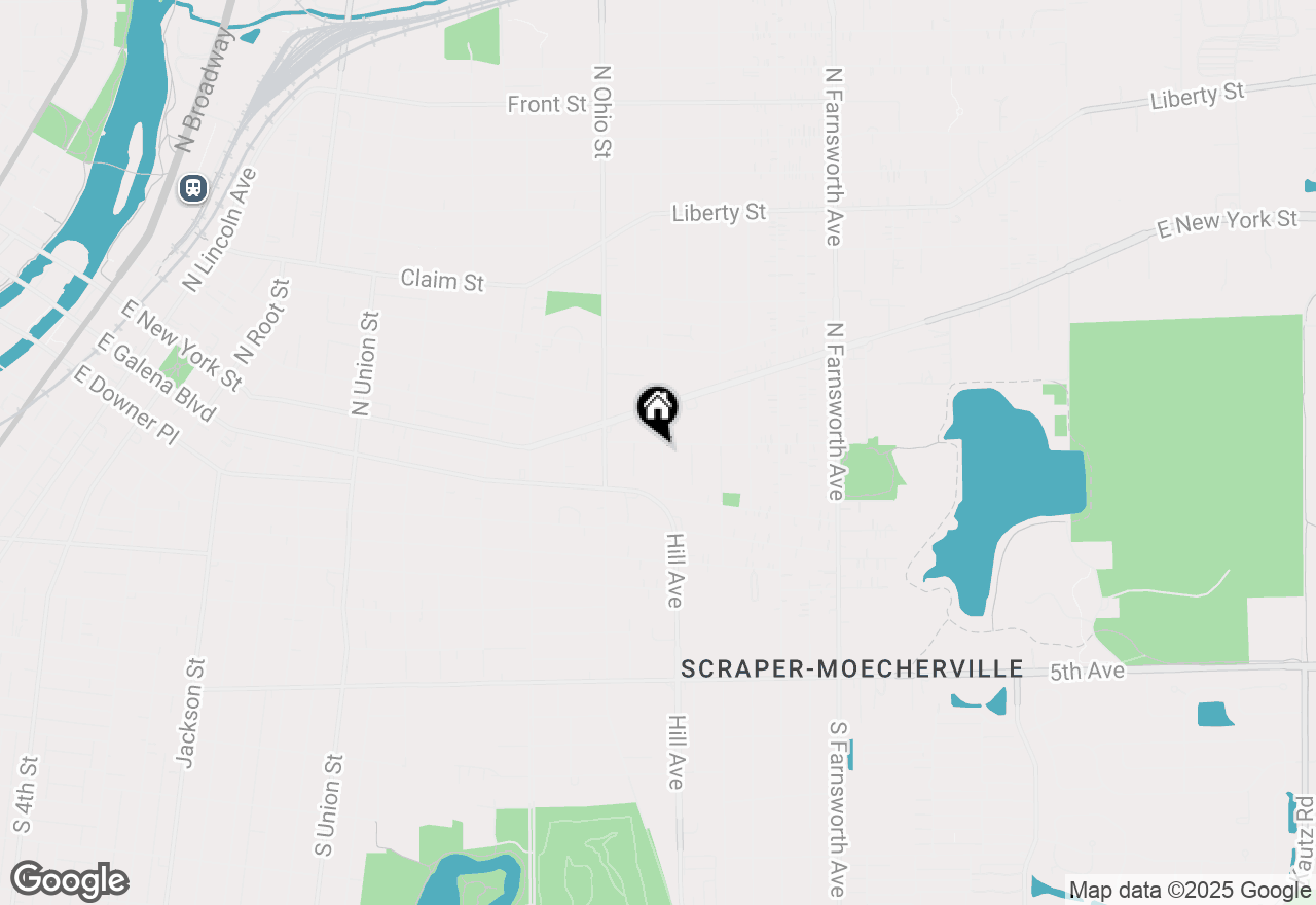 Map of 1045 Grand Boulevard, Aurora, IL 60505