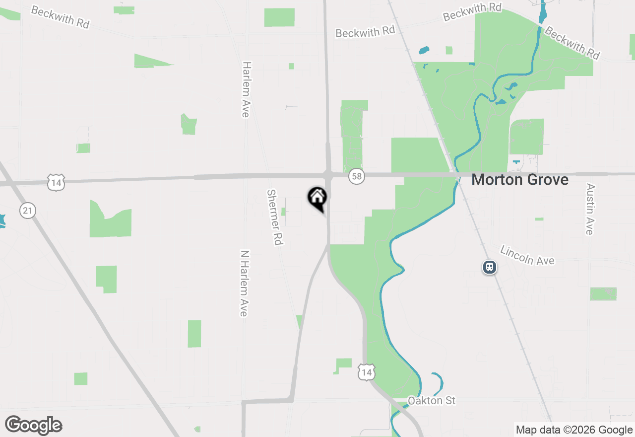 Map of 8630 Waukegan Road #317, Morton Grove, IL 60053