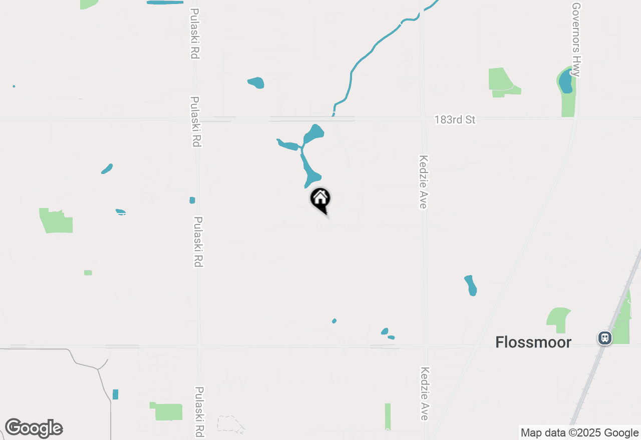 Map of (Address confidential), Hazel Crest, Illinois 60429