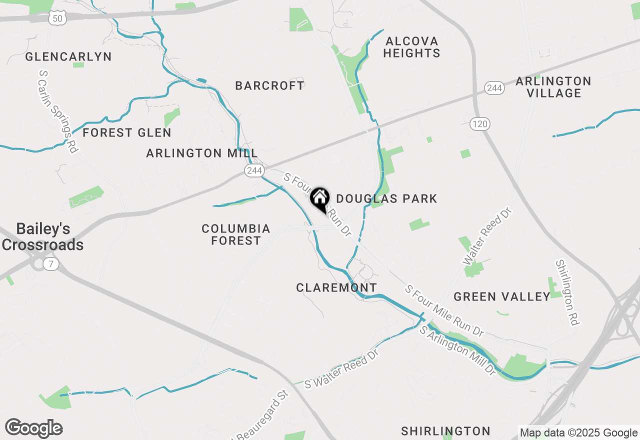 Map of 1510 S George Mason Drive #20, Arlington, VA 22204
