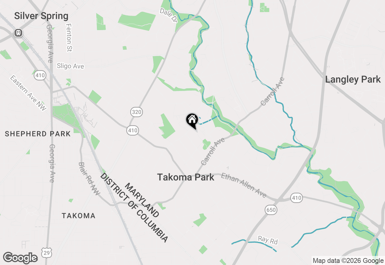 Map of 7611 Maple Avenue #407, Takoma Park, MD 20912