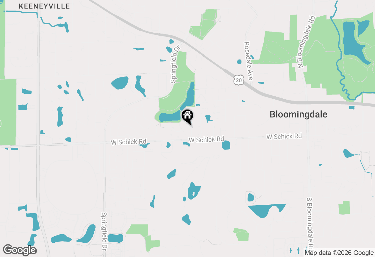 Map of 224 Lorraine Circle #224, Bloomingdale, IL 60108