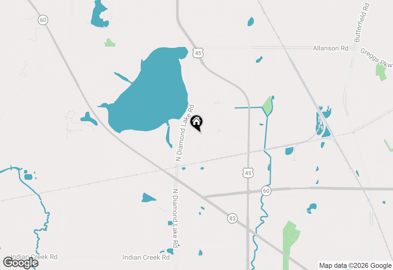 Map of 219 Elm Avenue, Mundelein, IL 60060