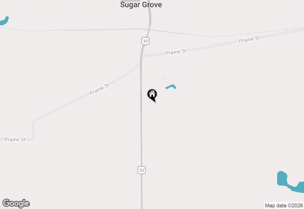 Map of 541 Mallard Lane #A, Sugar Grove, IL 60554