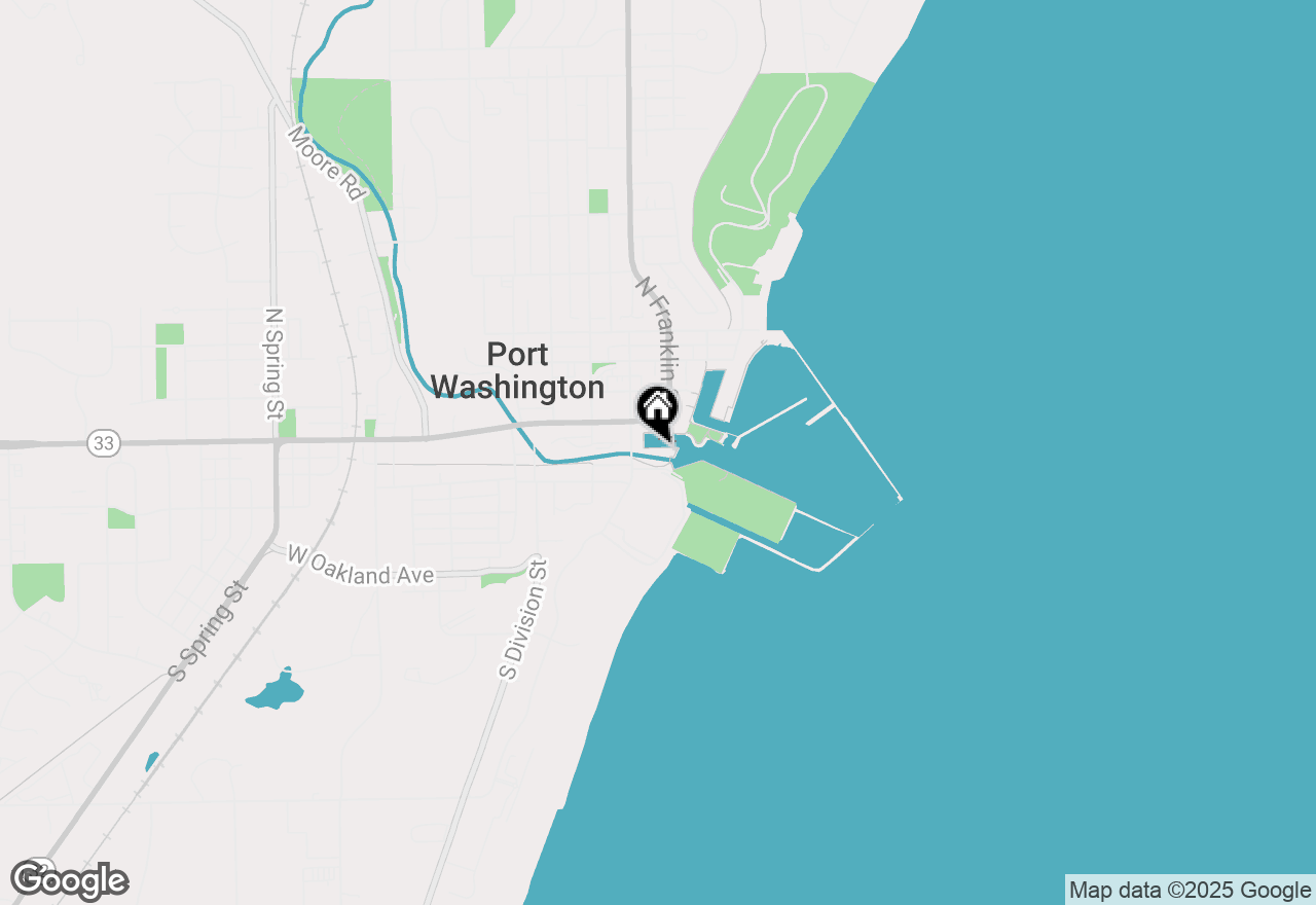 Map of 126 S Wisconsin St, Port Washington, WI 53074