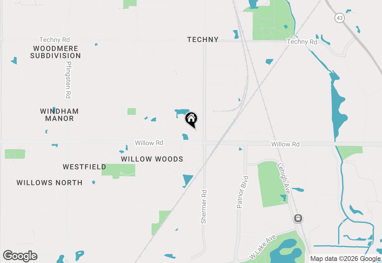 Map of 3029 Lexington Lane #3029, Glenview, IL 60026