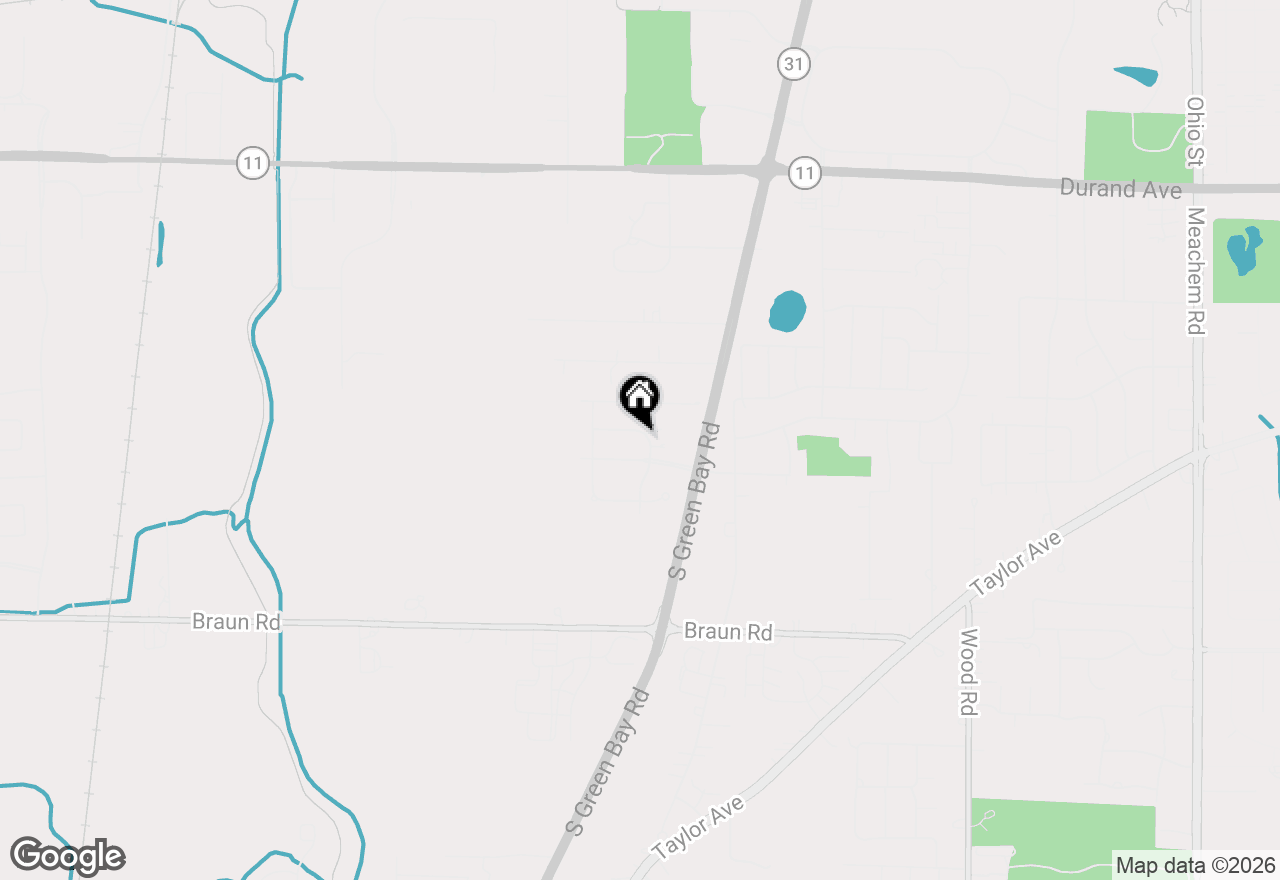 Map of 6427 San Marino Dr, Mount Pleasant, WI 53406