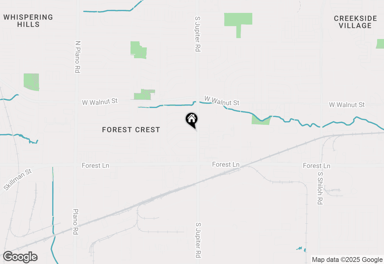 Map of 3514 Cherryhill Lane, Garland, TX 75042