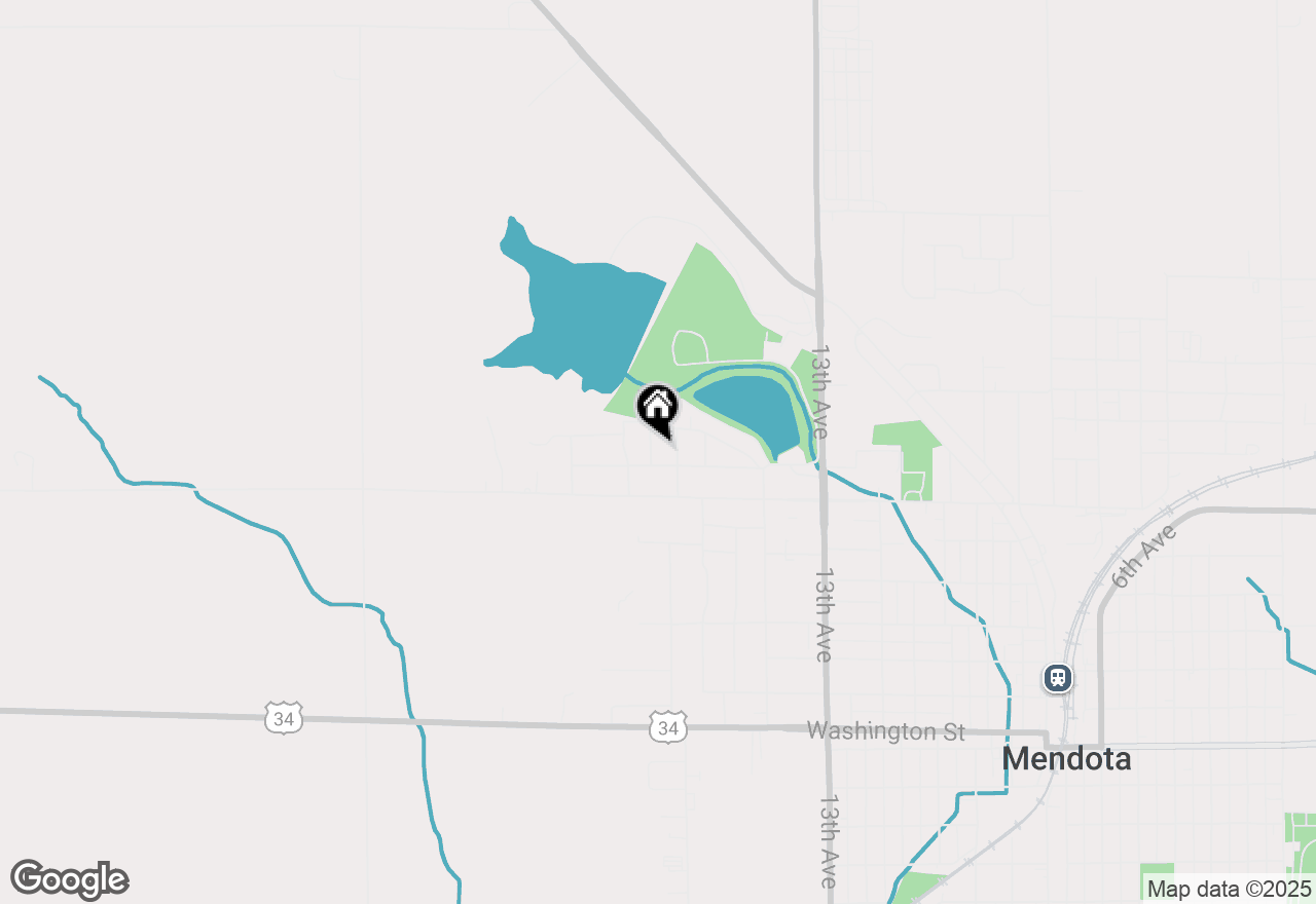 Map of 1403 Timothee Lane, Mendota, IL 61342