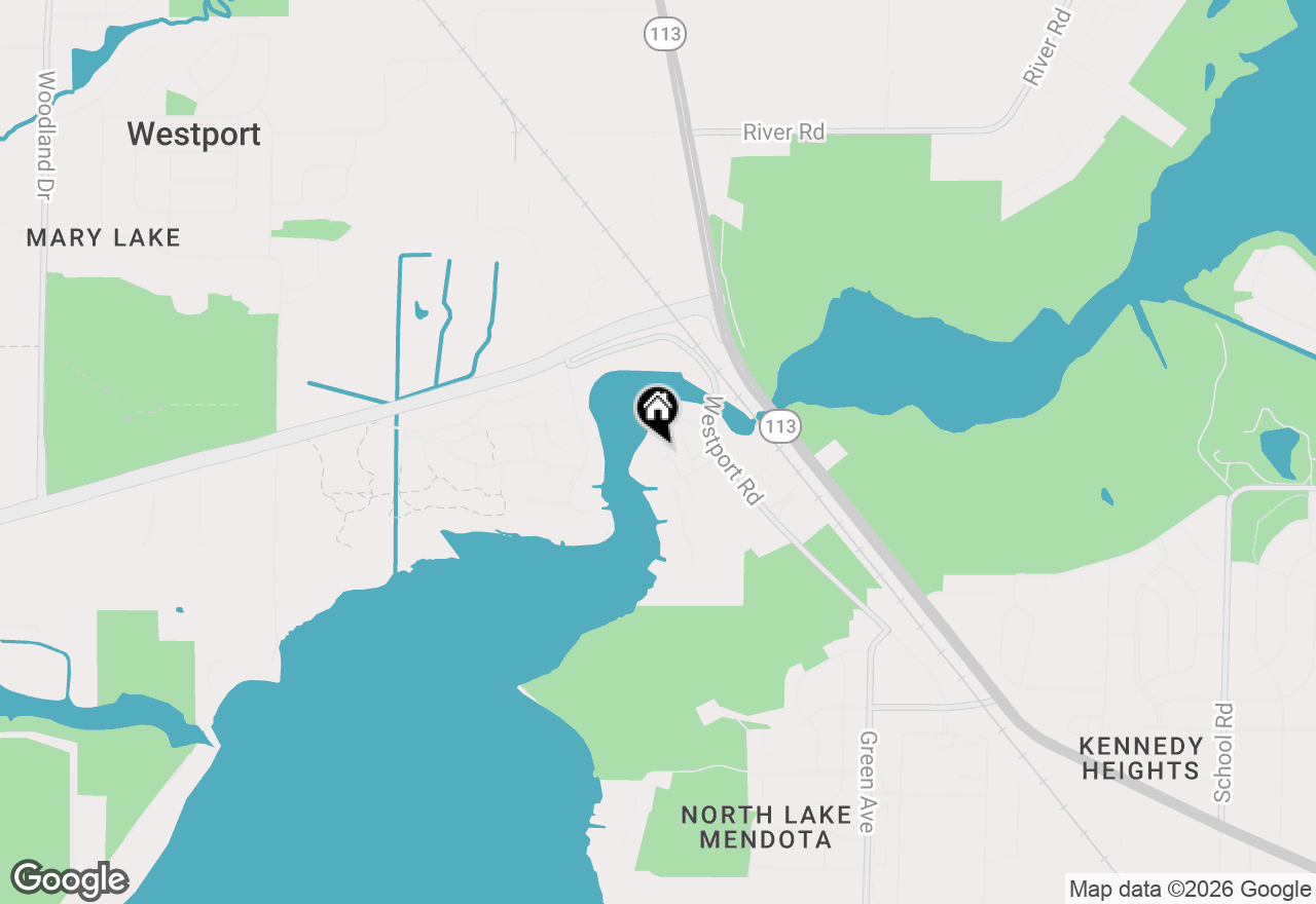 Map of 5355 Hansons Landing #104, Madison, WI 53704