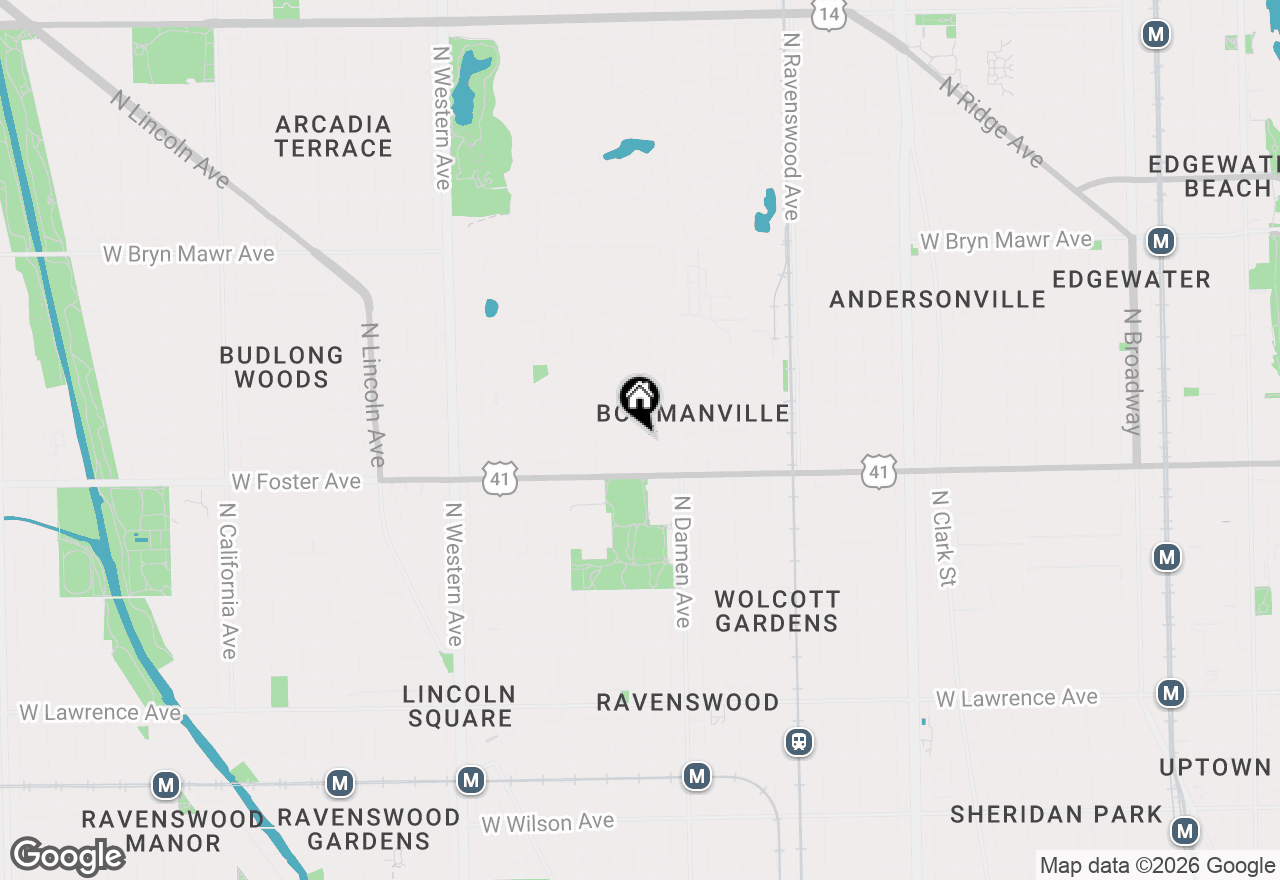 Map of 2044 W Farragut Avenue #1C, Chicago, IL 60625