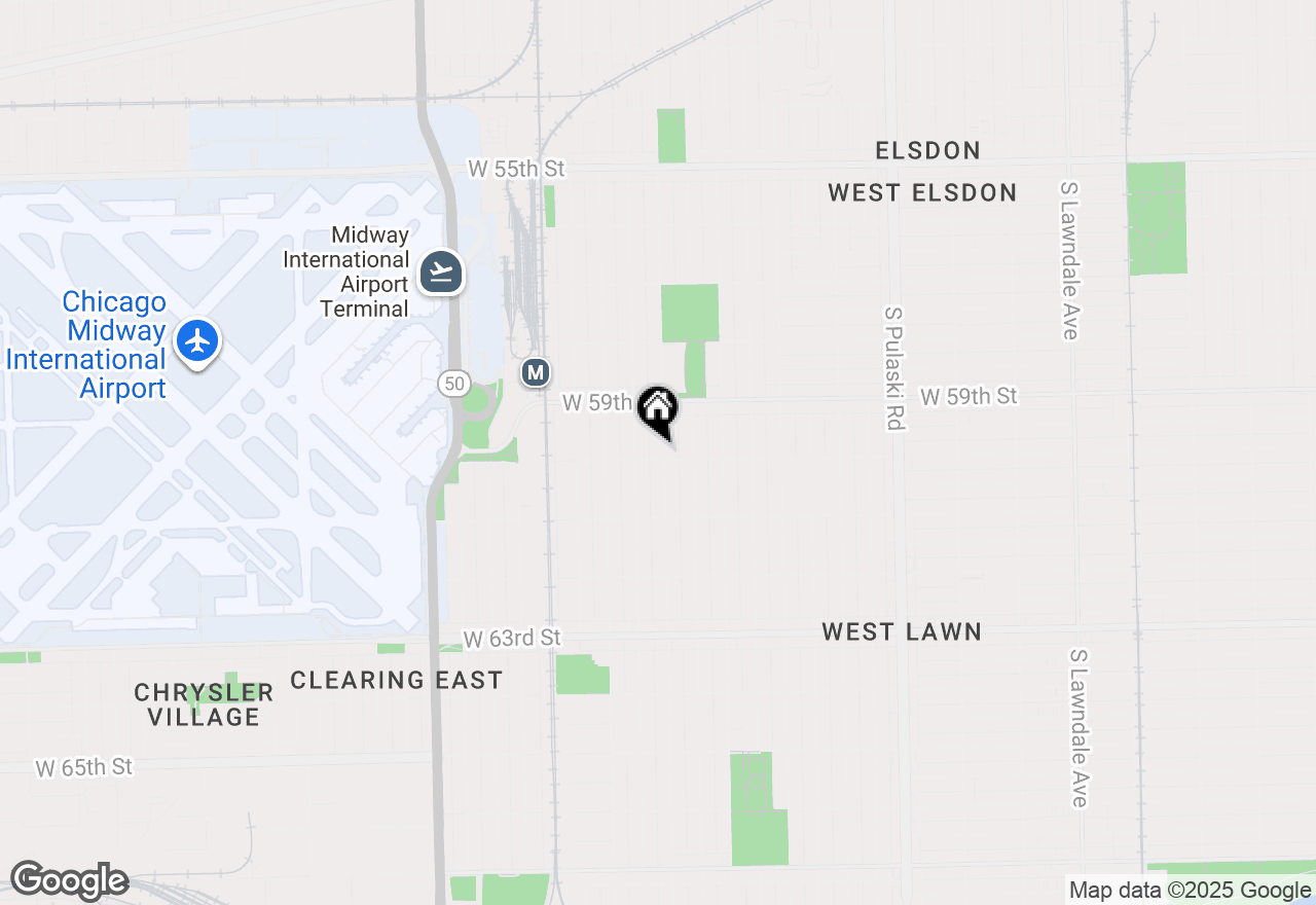 Map of 5954 S Kostner Avenue, Chicago, IL 60629