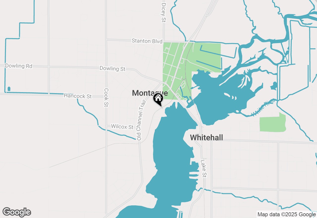 Map of 8533 Ellenwood Estates Drive, Montague, MI 49437