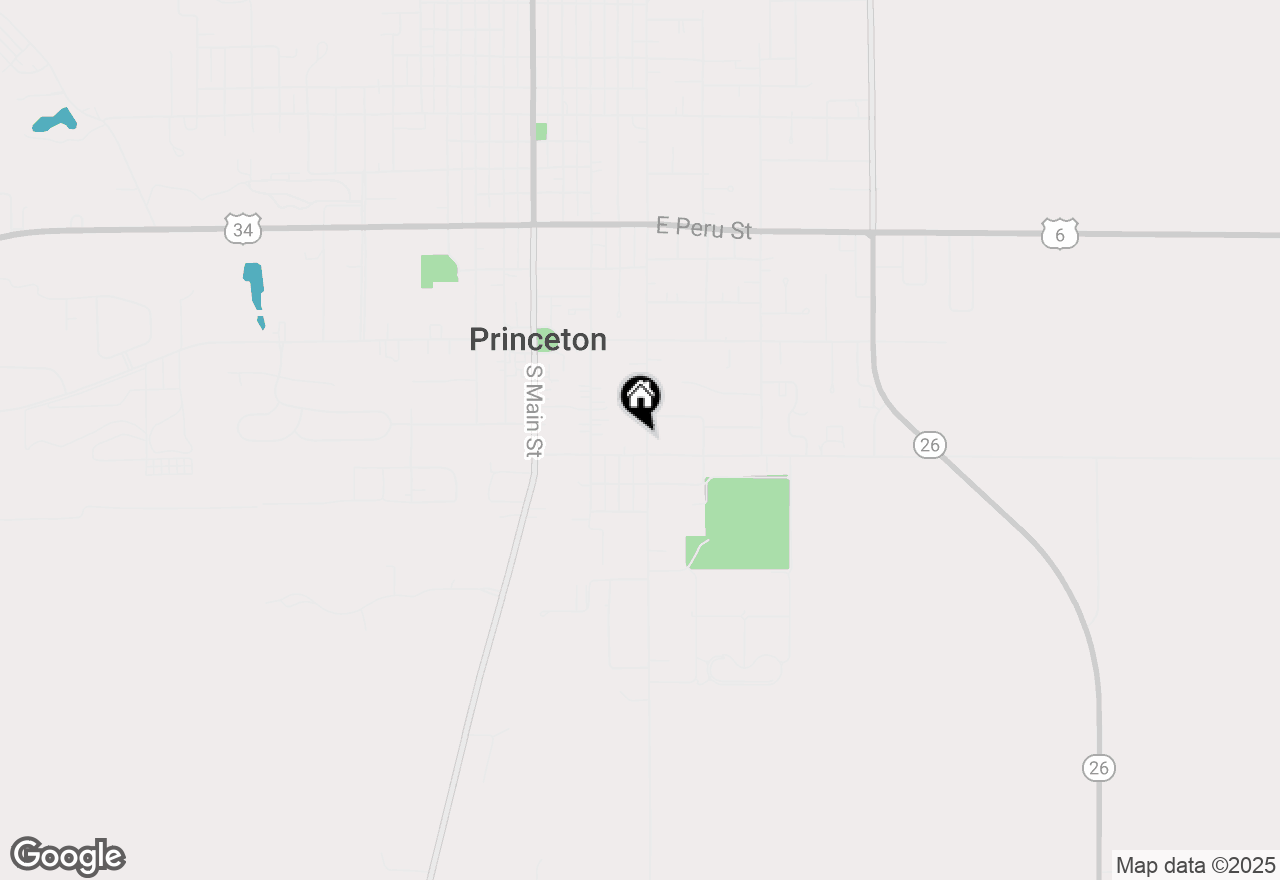 Map of 1014 S Euclid Avenue, Princeton, IL 61356