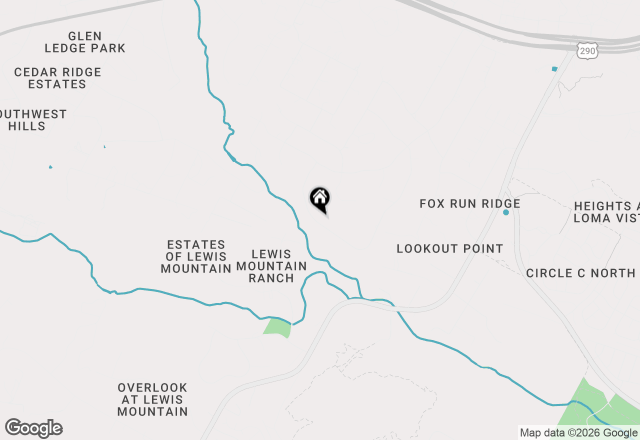 Map of 7745 El Dorado Dr, Austin, TX 78737