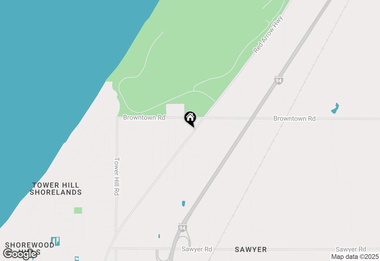 Map of 6056 Clary Court, Sawyer, MI 49125