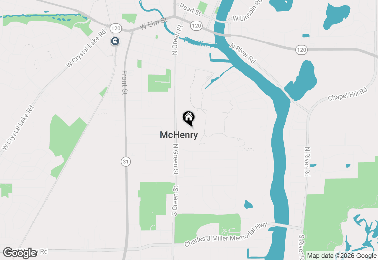 Map of 415 N Shepherd Hill Lane, Mchenry, IL 60050