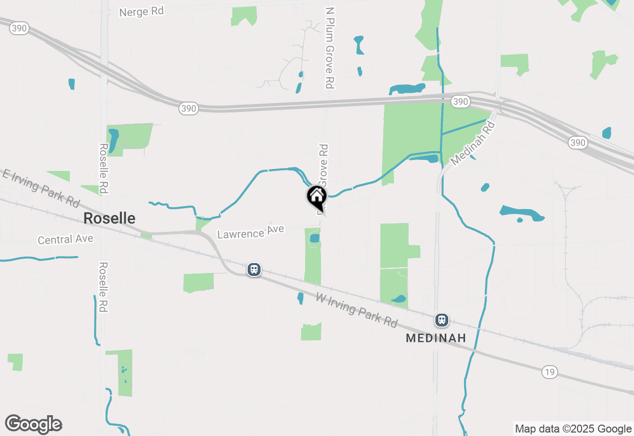 Map of 784 High Ridge Road, Roselle, IL 60172