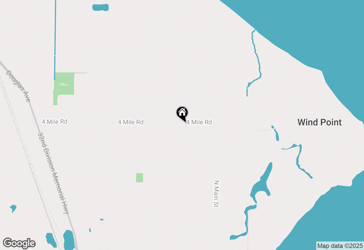 Map of 601 4 Mile Rd, Racine, WI 53402