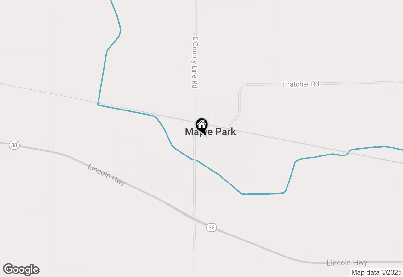 Map of 210 Elm Street, Maple Park, IL 60151