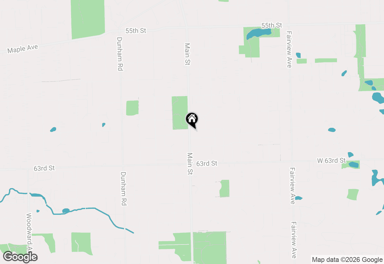 Map of (Address confidential), Downers Grove, Illinois 60516