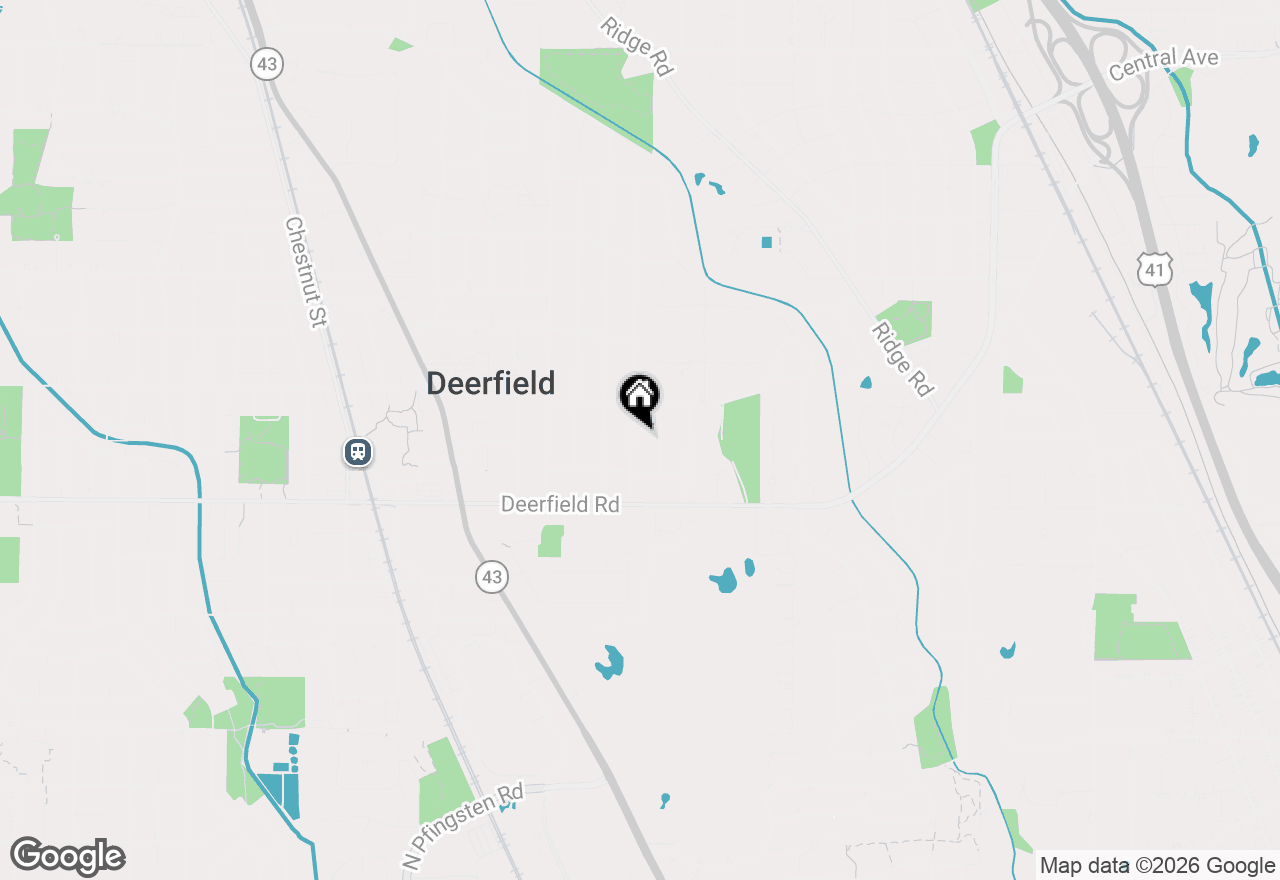 Map of 911 Oxford Road, Deerfield, IL 60015