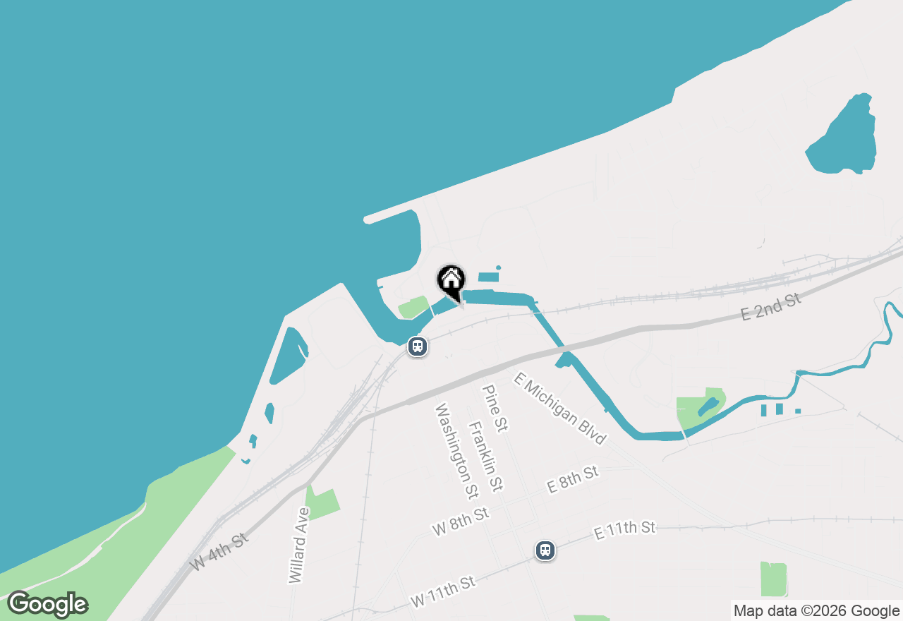 Map of 2 Marine Drive #8, Michigan City, IN 46360